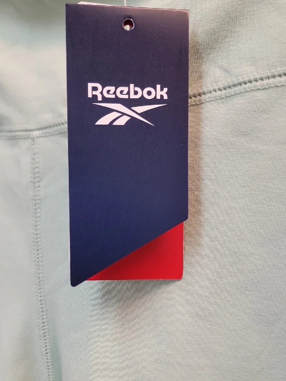 Reebok Mint Green High-Rise Bike Shorts